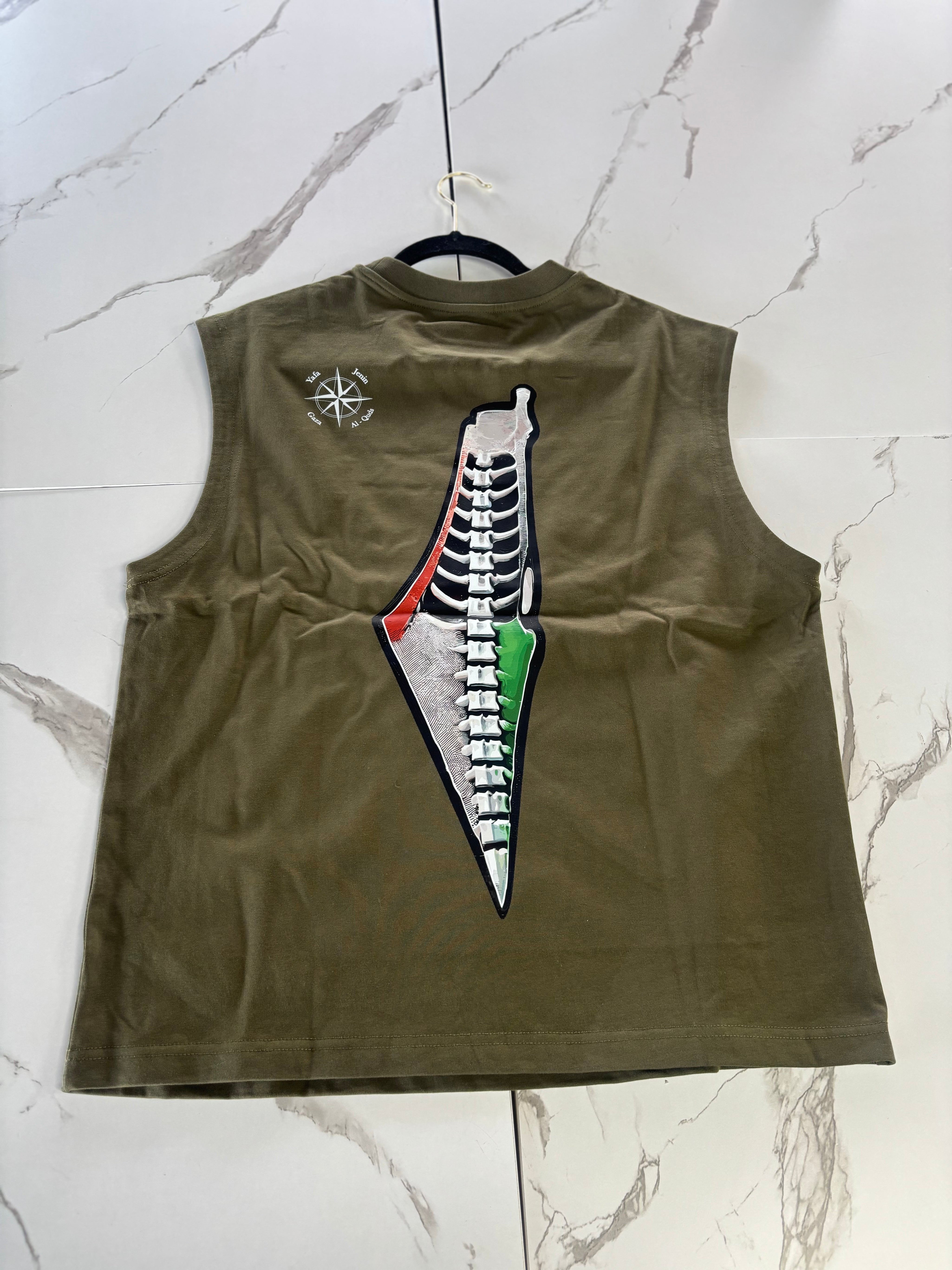 Arabic Roots Cut-Off Shirt